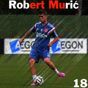 Robert Murić (born 12 March 1996) is a Croatian professional footballer who plays for Dutch club Ajax, as a striker.