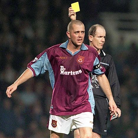 Football, Cricket, Punting... West Ham, England, Kent... Dots at the end of sentences...