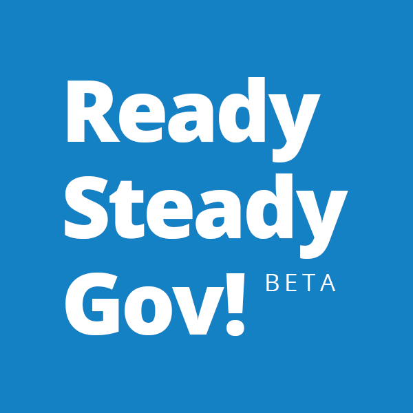 ReadySteadyGov's profile picture. Part proof of concept, part conversation starter, we want to encourage a collaborative approach to digital within WA government. Created by @jesseyuen + @vinni6