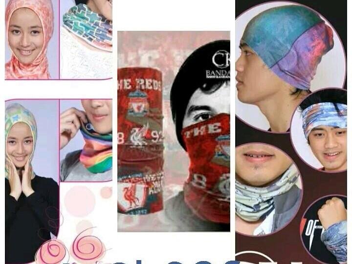 Buff Bandana multi fungsi :masker,slayer, hijab dll  | Pin  7556996E |☎ | WhatsApp 089690110553 | instagram : OQSKIN