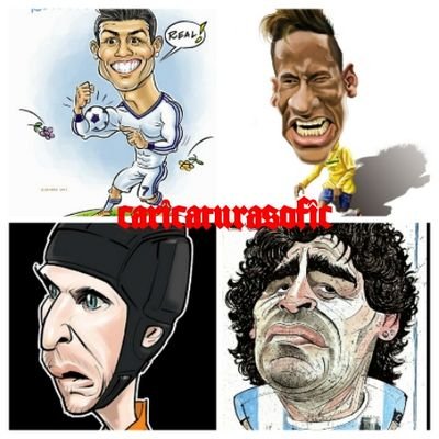 haciendo caricaturas de fotos