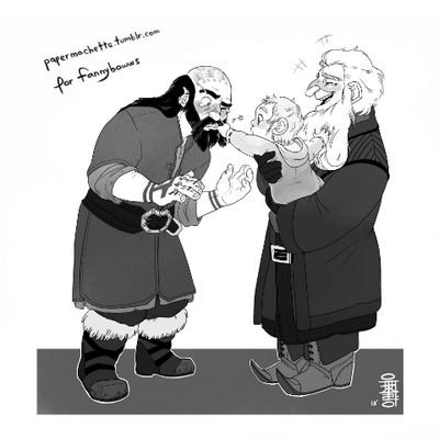 Daughter of Dwalin .                                                    Warrior of the bleu Mountains.                                          lover of fili