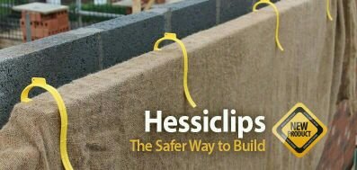 The safer way to build - innovative, inexpensive alternative to securing hessian sheets