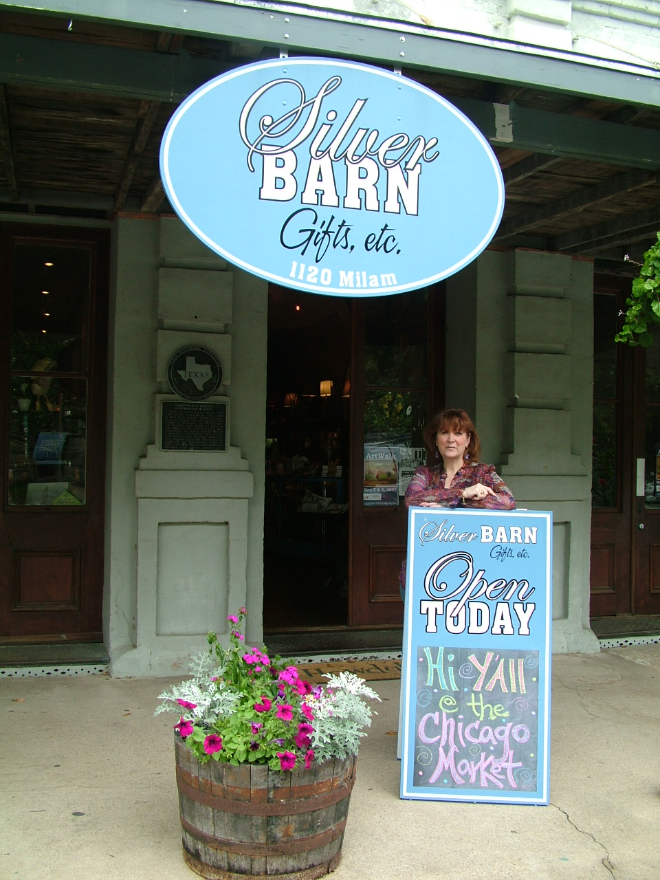 Marketing, PR, TV pro turned retailer with panache in small Texas town. What fun!