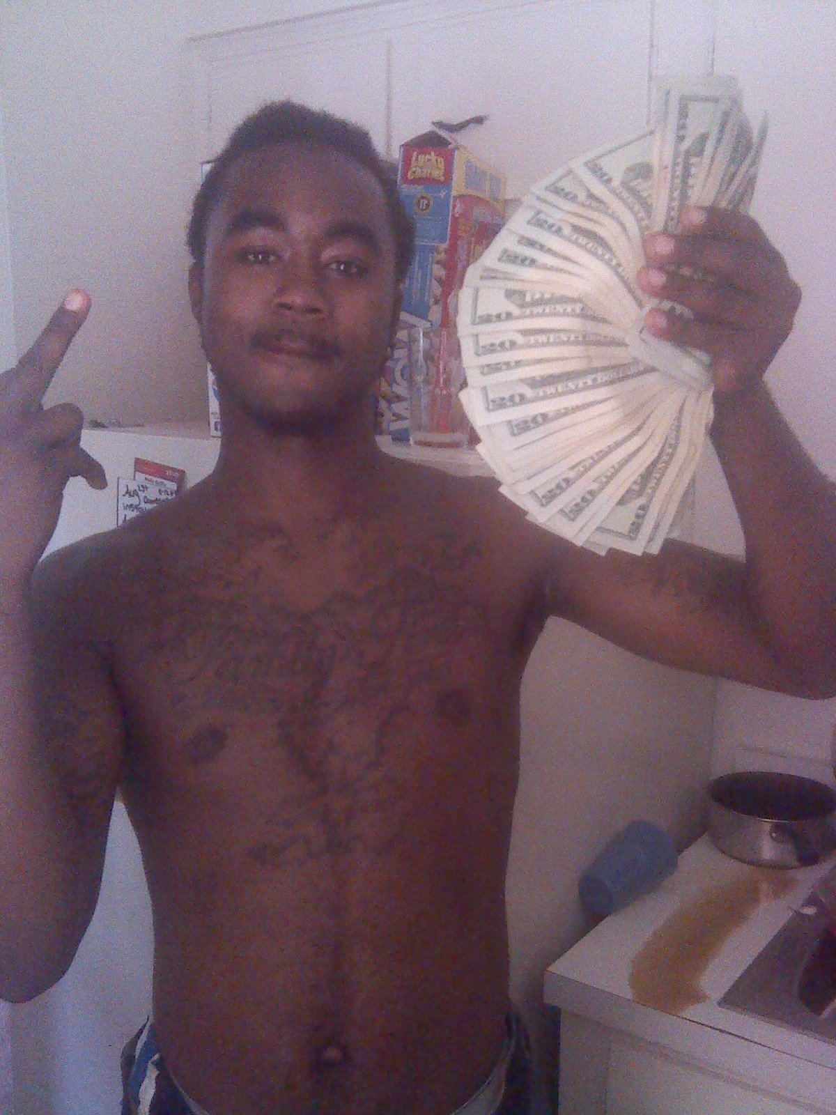YOUNG Nigga Bout $$$$ . Men handle they business im ace boogie when he first left the cleaners.