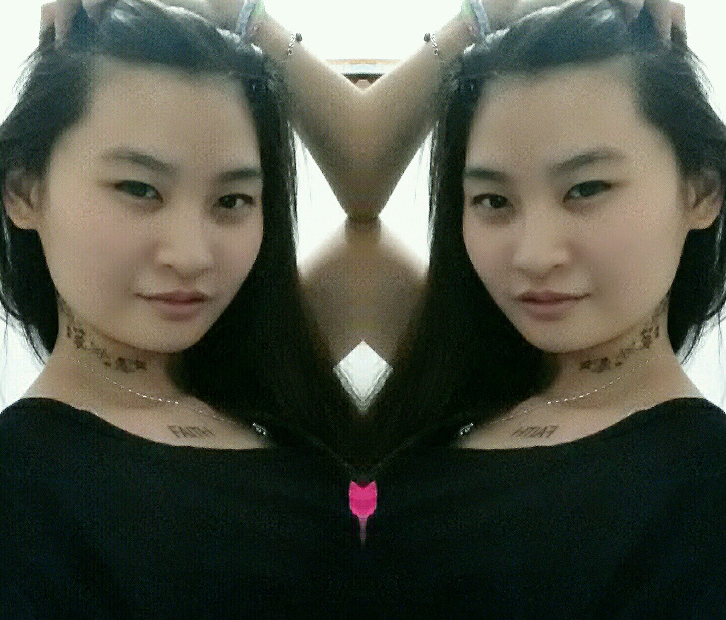 No, I'm not lucky . I'm BLESSED, YES ! 
IG&path: JessieeJee, line/ask.fm: JessieeLiu