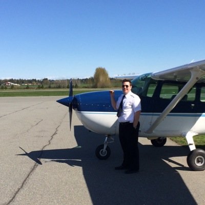 Commercial pilot in The UFV aviation Program