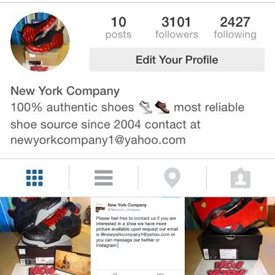 Newyork_company's profile picture. Legit sneakers reseller since 2004 I am the plug any shoe you want is possible. PAYPAL!
