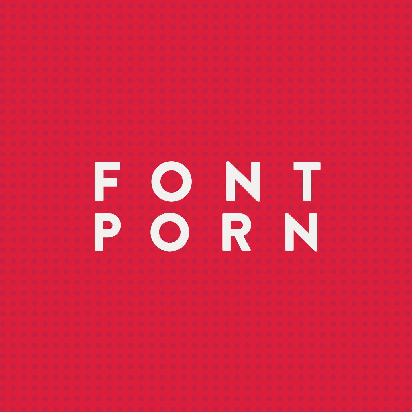 FontPornさんのプロフィール画像