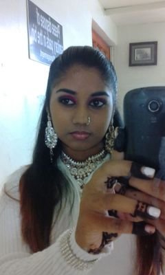 Indian dancer...and loves it