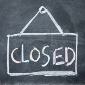 Closed.
