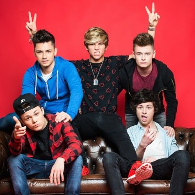 Jordi, Andy, Joey, Ryan and Ollie are OVERLOAD. ❤️ and we love them!❤️ big love to the @OverloadMusic boys❤️❤️