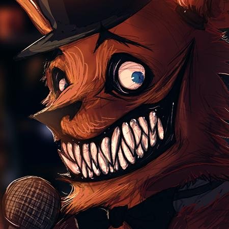 freddy fazbear pizzeria's lead singer and foxy is a nerd [icon source: http://t.co/zeu0emJ4JO ]
