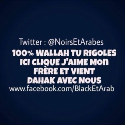 NoirsEtArabes Profile Picture