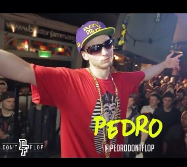 Pedro. Most up and coming MC from London. Battle anyone, anytime. Sick at freestyles. LETS GO