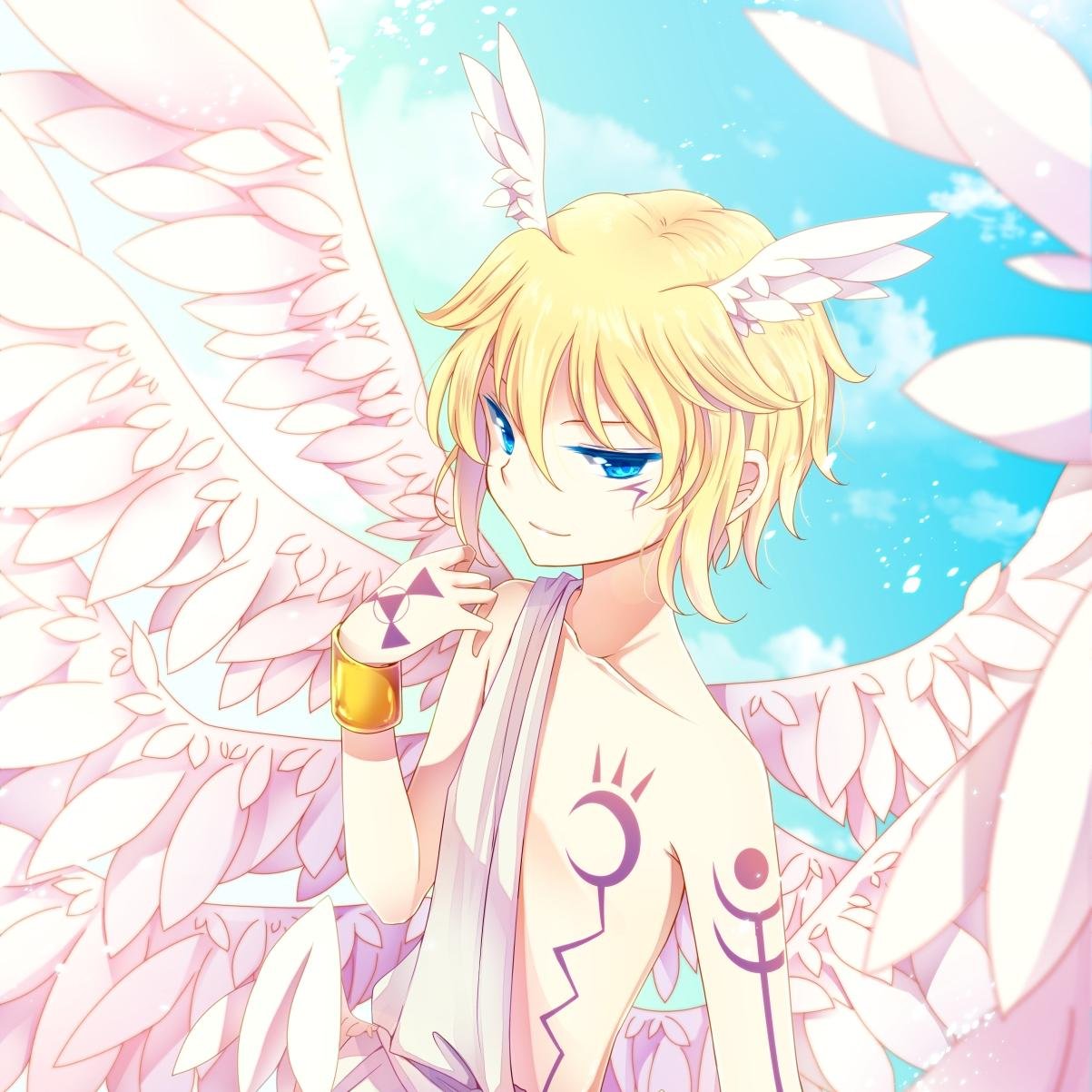 Hello I am an Android angel, manufactured by Ciano Corp. I hope to meet you all good friends