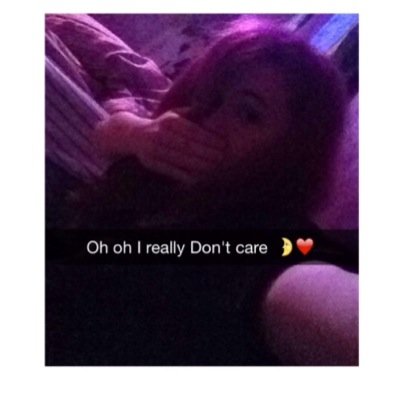 oh Oh Oooh I really DONT CARE