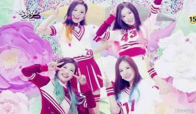 Red Velvet's Dance Cover.  Members : Dien as Irene, Naura as Wendy, Nadya as Joy, and Breda as Seulgi. We will debut soon ^^