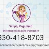 Need a housekeeper? Looking to organize your home, but are too overwhelmed? Simply Organized is the business to call. Contact for affordable quote. 330-418-8703