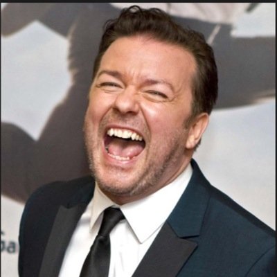A tribute to the King of Comedy. And his special laugh. @rickygervais