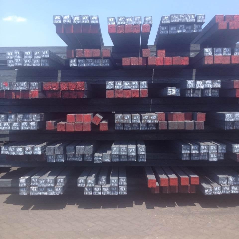 STEEL BILLETS,WIRE RODS,  ROUND BARS.