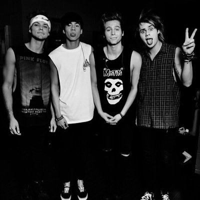 Hi. Im in love with 4 idiots. They call themselves 5 seconds of summer