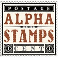 girl geek; graphic designer; Alpha Stamps owner