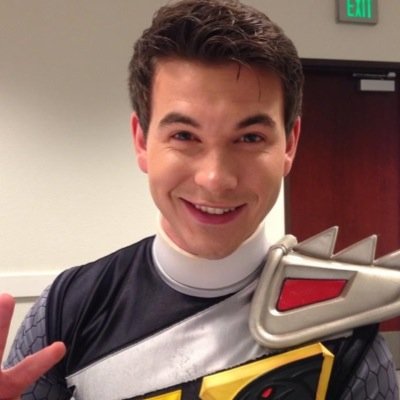 Ladies man, skateboarder, Black Dino Charge Ranger. Typical teen.