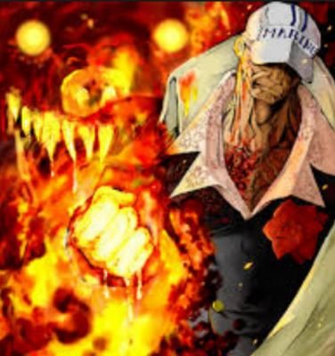 im the admiral Sakezuki, i have the magumagu so im a lava man 
dont mess up with me *evil laugh*
#single not looking unless you're evil too #english #español