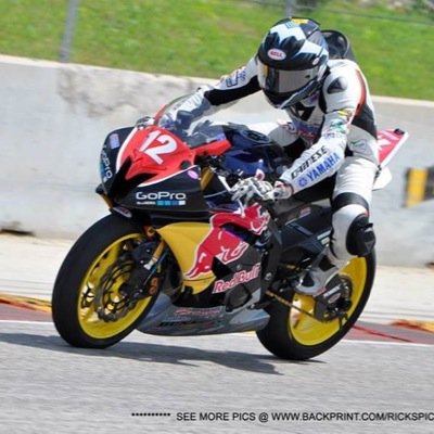 Tomás Puerta, piloto Colombiano. Campeón de la costa oeste y campeón Nacional del campeonato AMA SuperSport 600cc Actual Campeón Latinoamericano de Superbike.