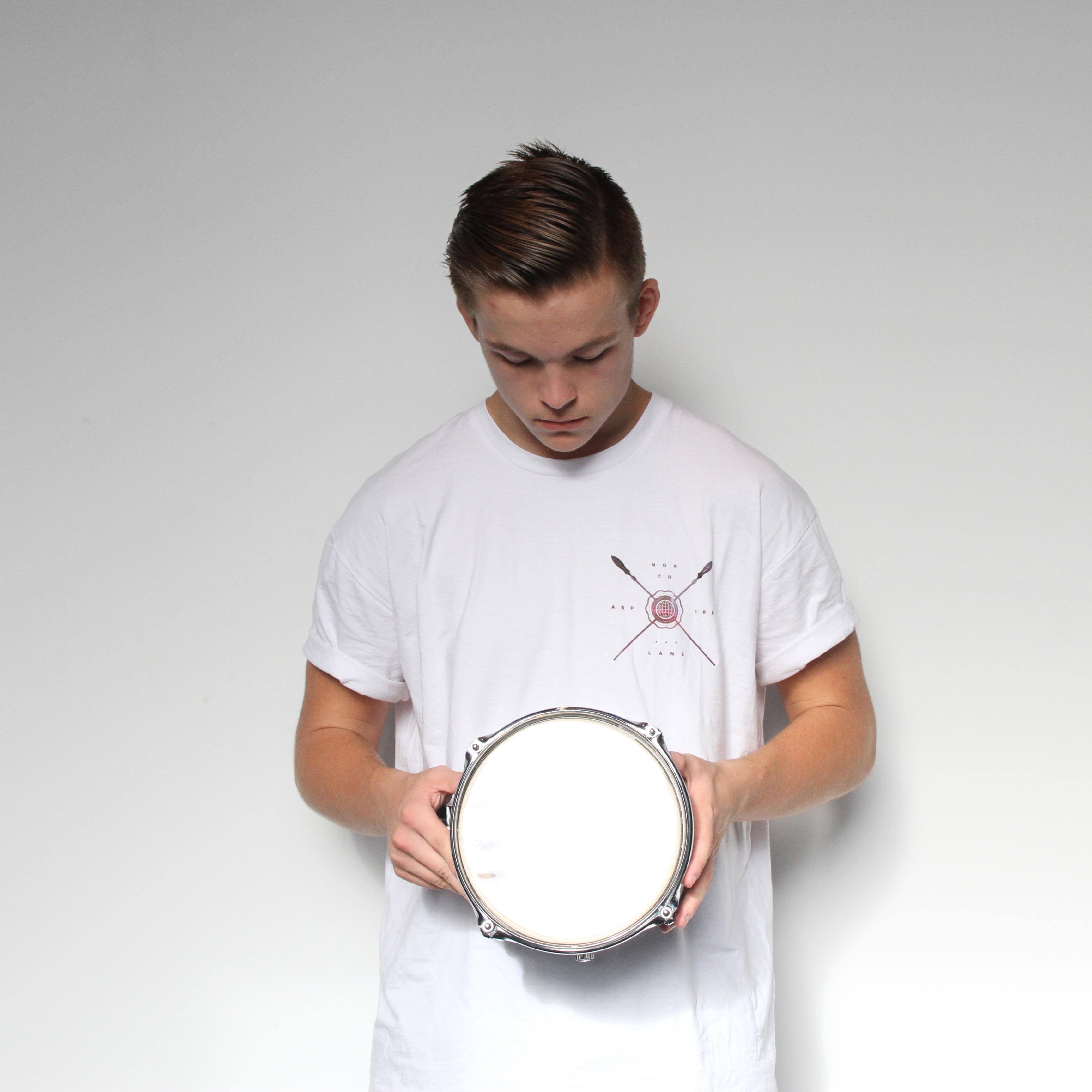 I'm George. I play drums and pull faces in Maybe Rave. IG: geeorgepowell