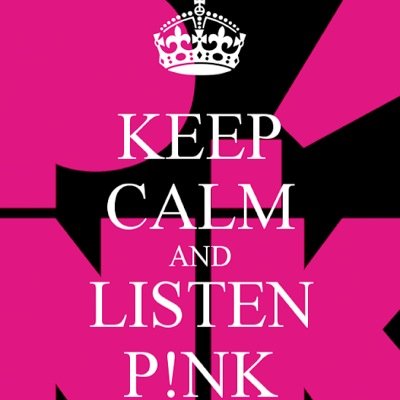 This is a twitter account dedicated to P!nk's music, tweeting facts, lyrics and posting YouTube videos.