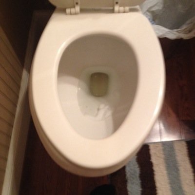 I have to let loose my bodily fluids in the toilets
