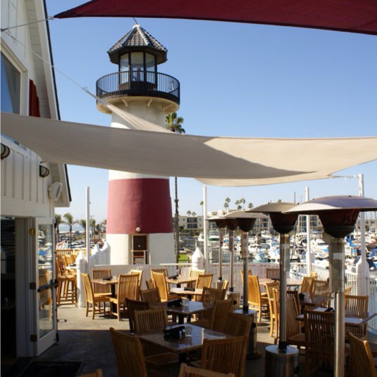 Urban, Coastal, Casual restaurant...Fresh seafood, angus beef, and local produce in a comfortably stylish waterfront setting at the Oceanside harbor.