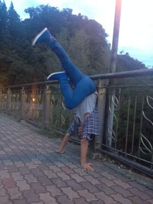 I'm a dance freak and a parkour fan.Dancing really do a big change in my life and its a good change.So people of the world let's dance