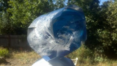 Andrew Glenn Gudger is a glass artist from Eugene, Oregon.  Launching his own studio in the Whit next month, he's also the new teaching director at Cornerstone.
