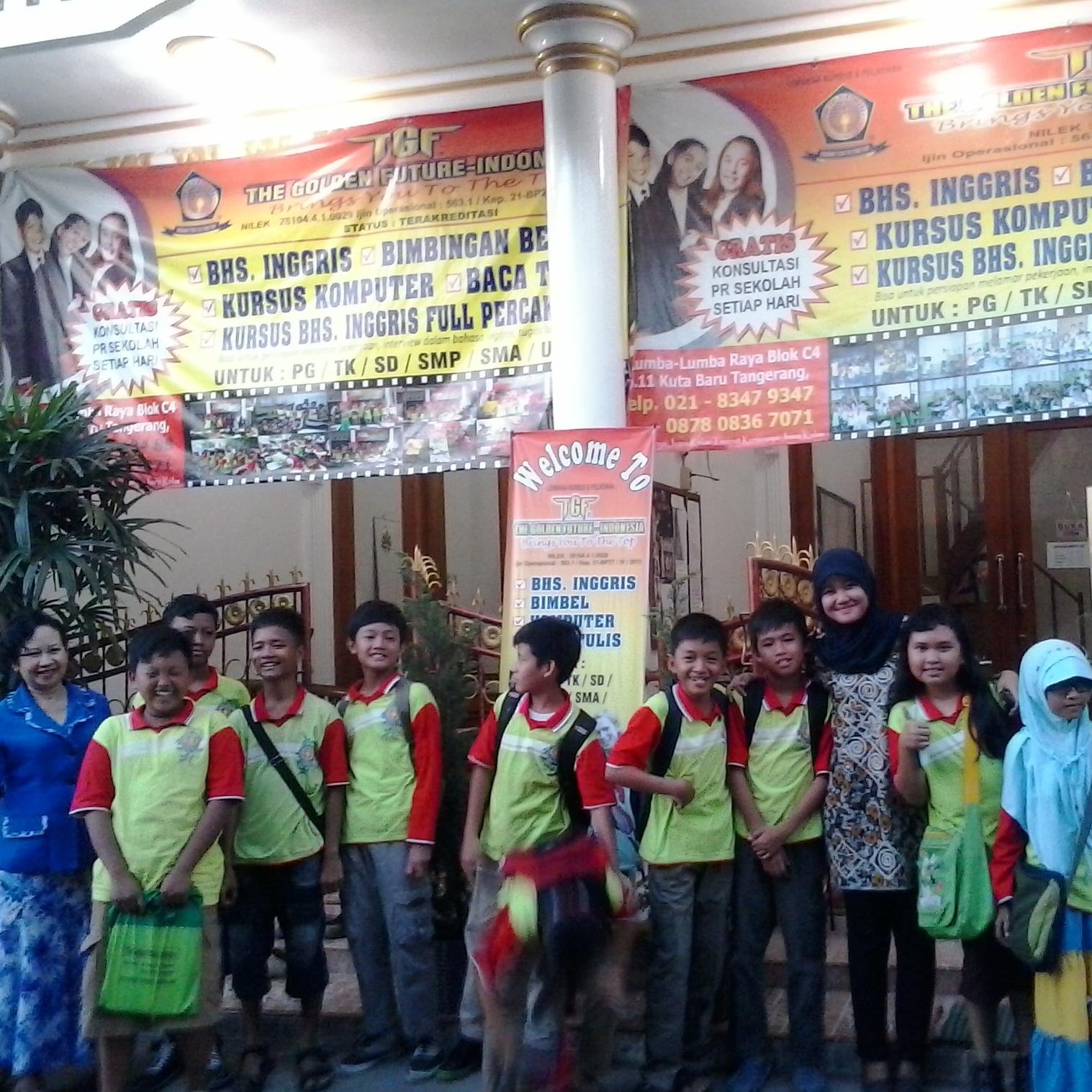 TGF_Indonesia's profile picture. LEMBAGA KURSUS & PELATIHAN B.INGGRIS | BIMBEL | KOMPUTER | STATUS : TERAKREDITASI (PROG. BHS. INGGRIS) Telp. 0818 917 103 bbm : 598 da 510