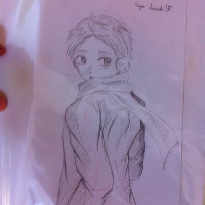 I'm a fan of music (The wanted) but I change (alot) i like ALL KINDS OF ANIME mostly Haikyuu! Really... My husband Sugawara Koushi... *blush*
