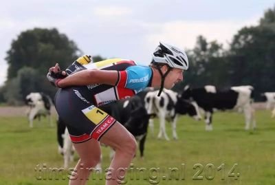 Boer en Schaatser