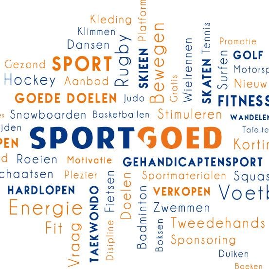 sportgoed's profile picture. website in ontwikkeling│onderdeel van een totaal concept│sport│voor jong en oud│vraag en aanbod│Iedereen verdient de kans om te sporten #sportgoed #ikvechtvoor