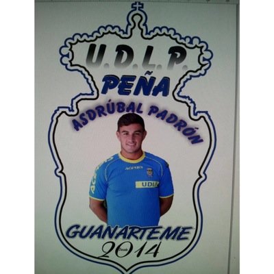 Esta es la cuenta oficial de twitter de la Peña de Asdrúbal Padrón jugador de la UD Las Palmas