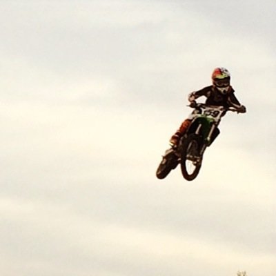 I race dirt bikes