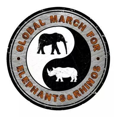 Zaterdag 3 oktober 2015 Global March for Elephants, Rhinos & Lions - The Netherlands