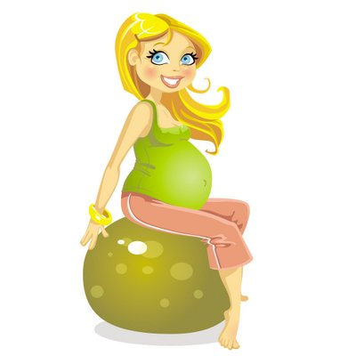 Gym pregnant toys mother