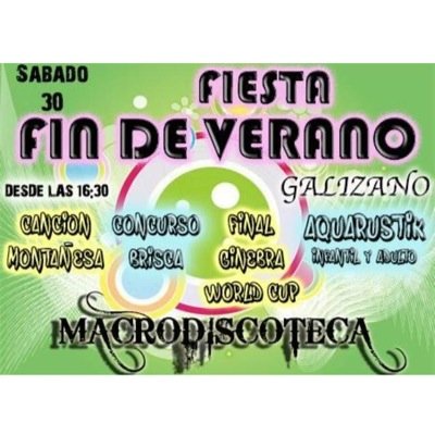 15 de Mayo: San Isidro // 27 de Julio: San Pantaleon // 13,14,15 y 16 de Agosto: Nuestra Señora y San Roque