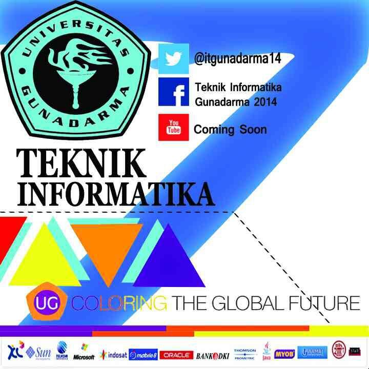 Bekerja keras demi mewujudkan masa depan yang cerah...||Tempat diskusi Mahasiswa IT Gunadarma'14