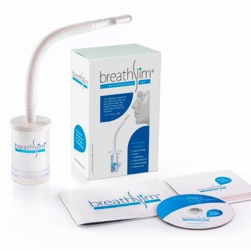 Breathslim's profile picture. Clinically tested Breathslim® is a health and wellness system based on 20-minute deep breathing exercises with a patented device.