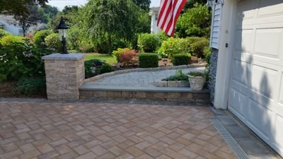 Hello! This is RP Landscaping LLC.  We are a company that provides the best in Hardscape and Landscaping services.  We specialize in walks, driveway,  and more!