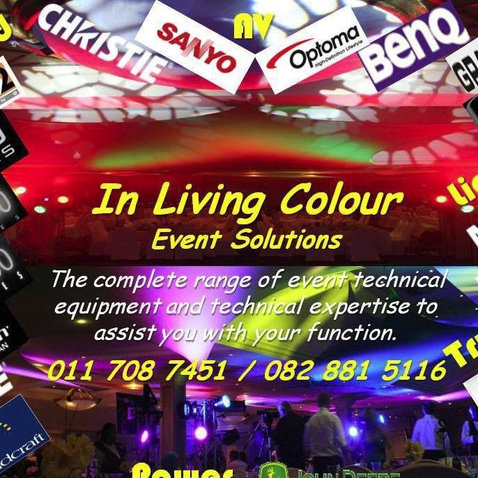 In Living Colour - a technical supplier and production company to the events industry. Supplying cutting edge technology and innovative services.