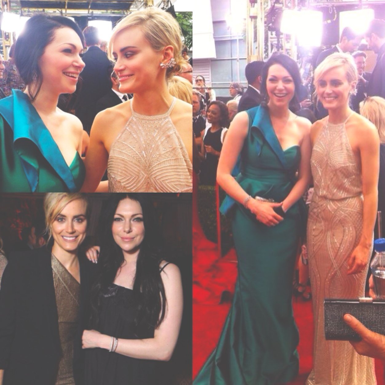 Oitnb // Taylor schilling and laura prepon are basically my life